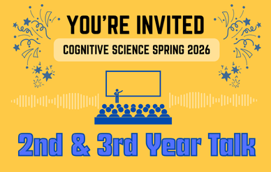 2nd and 3rd year talk flyer
