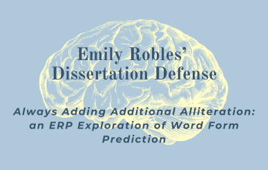 Emily Robles' Dissertation defense 